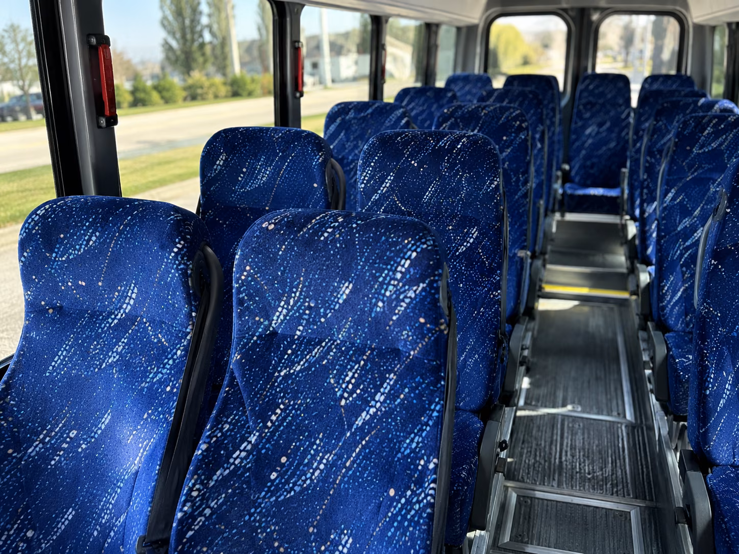 dublin 18 passenger minibus interior