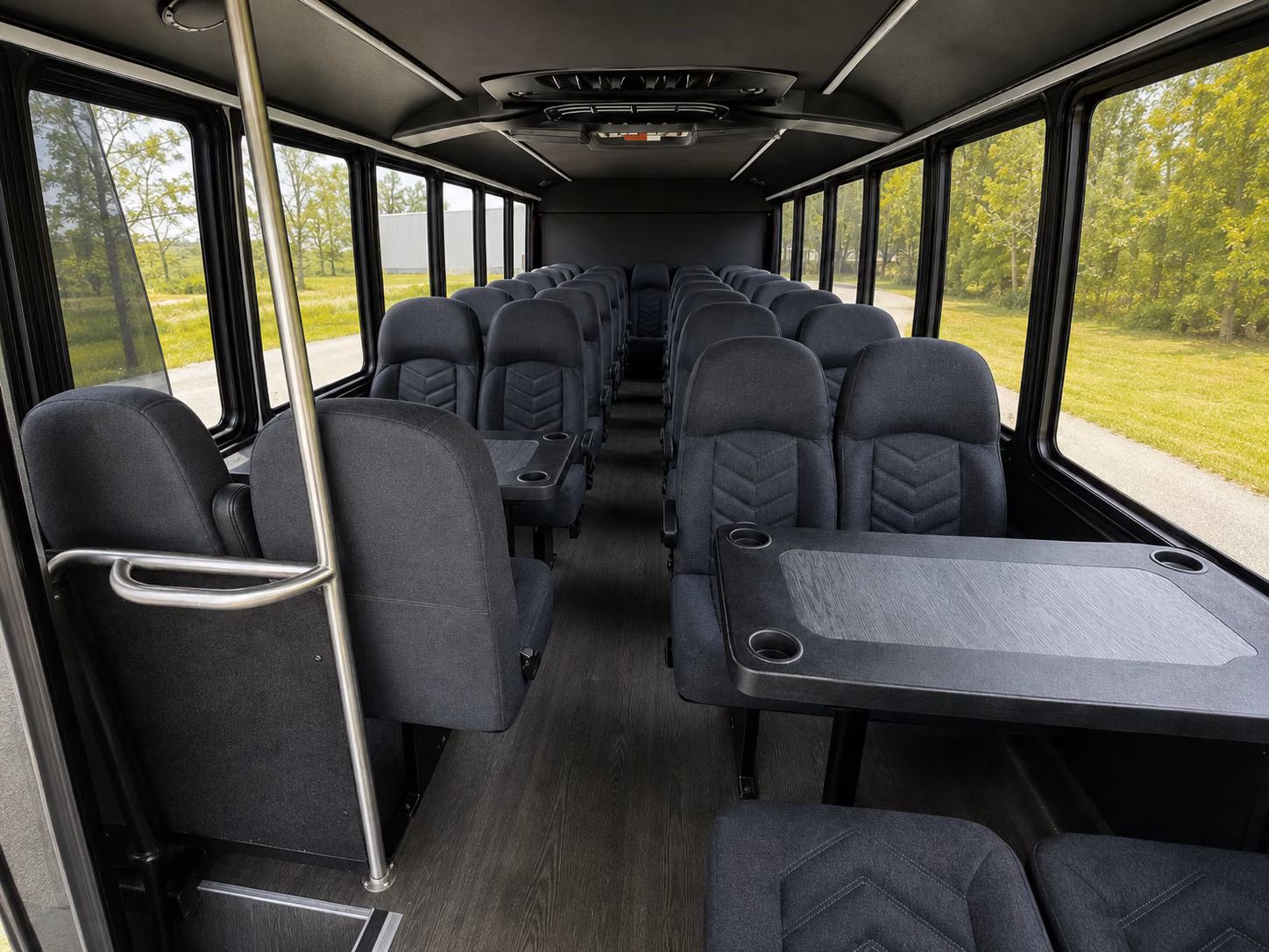 dublin 20 passenger minibus inside