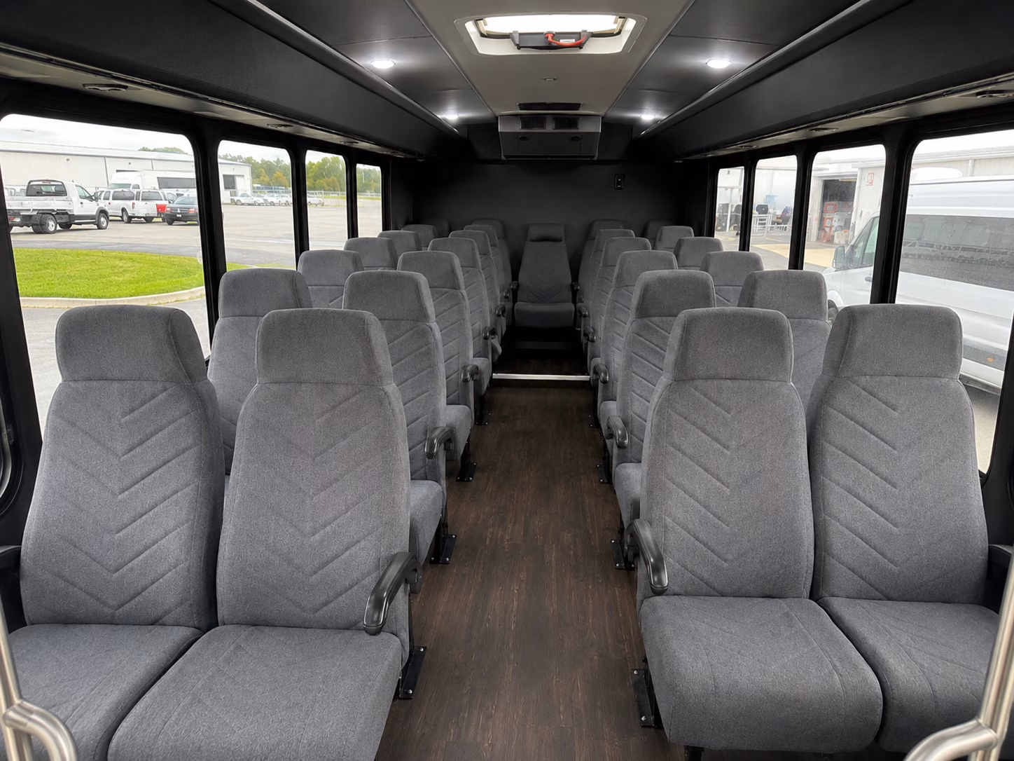 dublin 20 passenger minibus interior