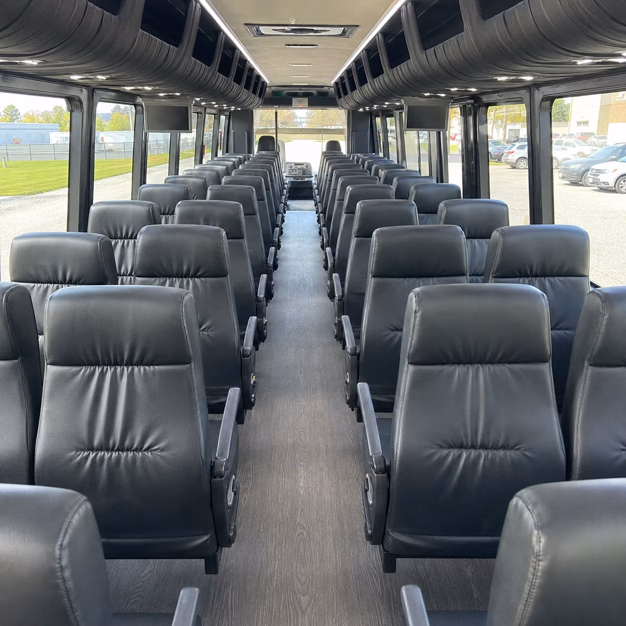 dublin 30 passenger minibus inside