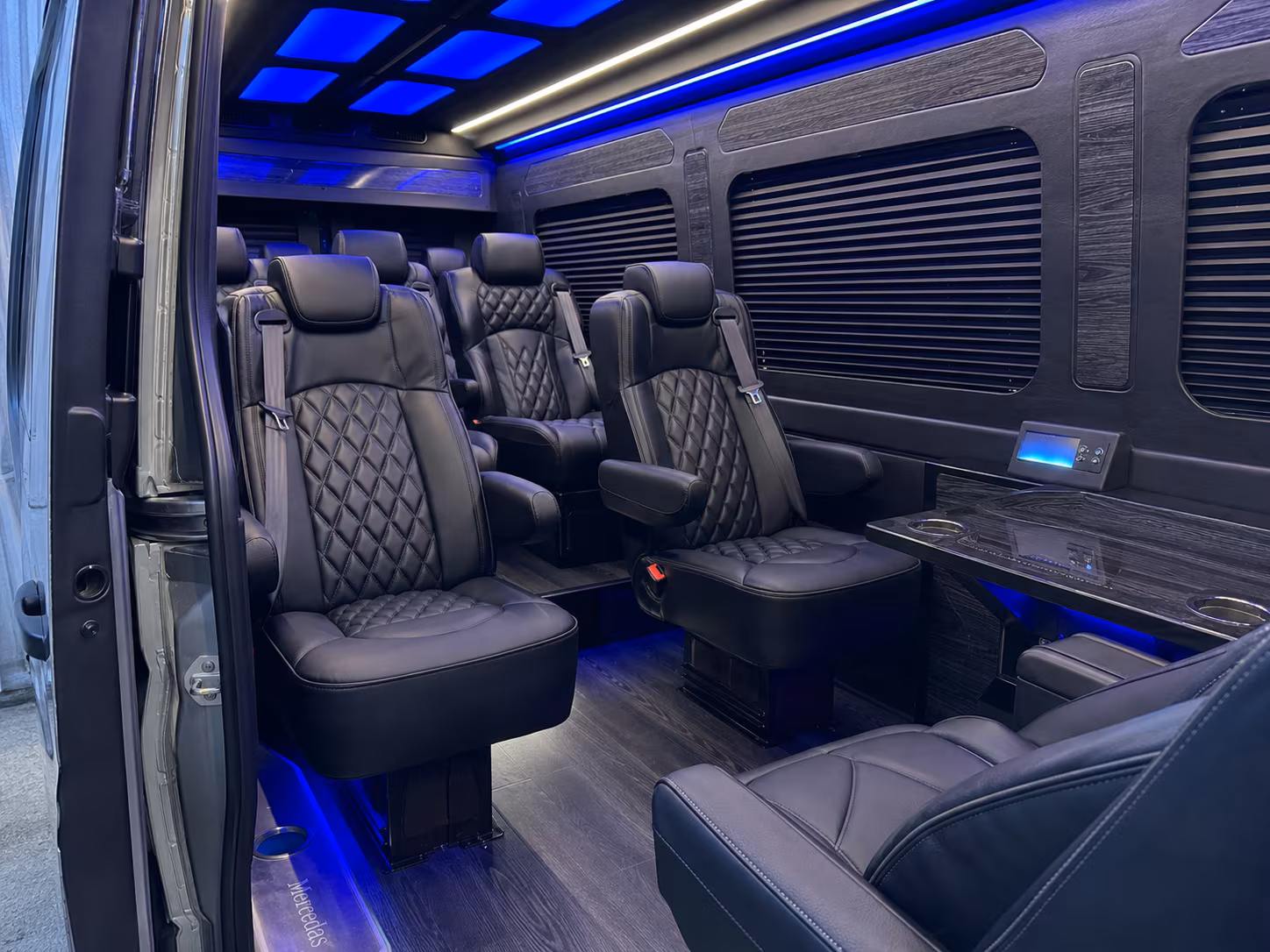 dublin sprinter van with driver interior