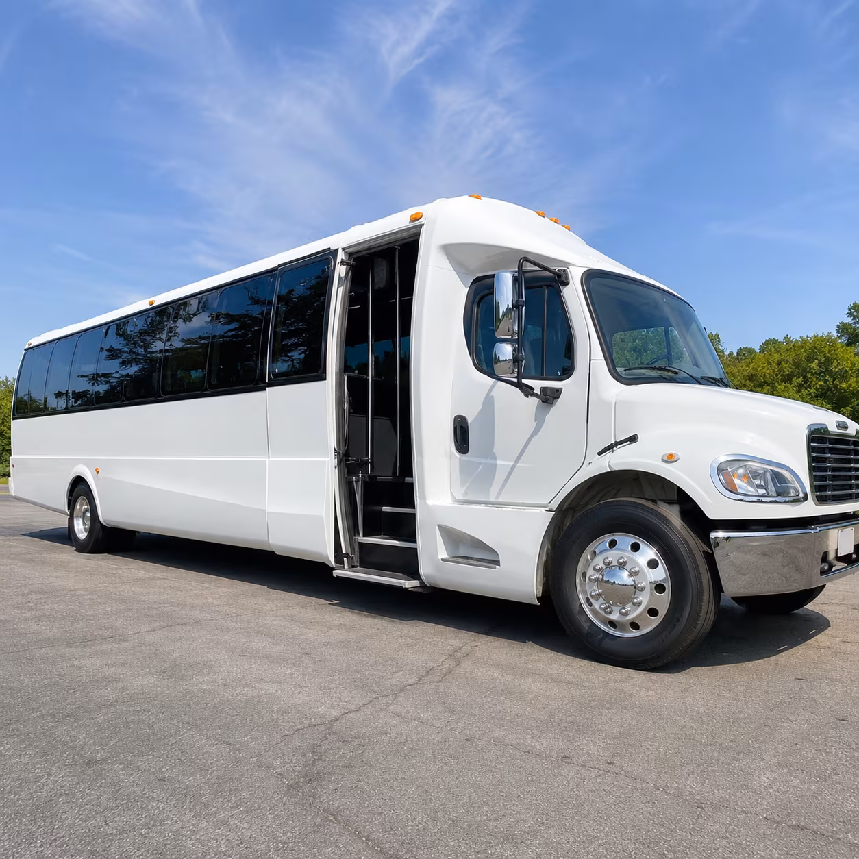 wedding and quinceanera shuttle buses in and around dublin